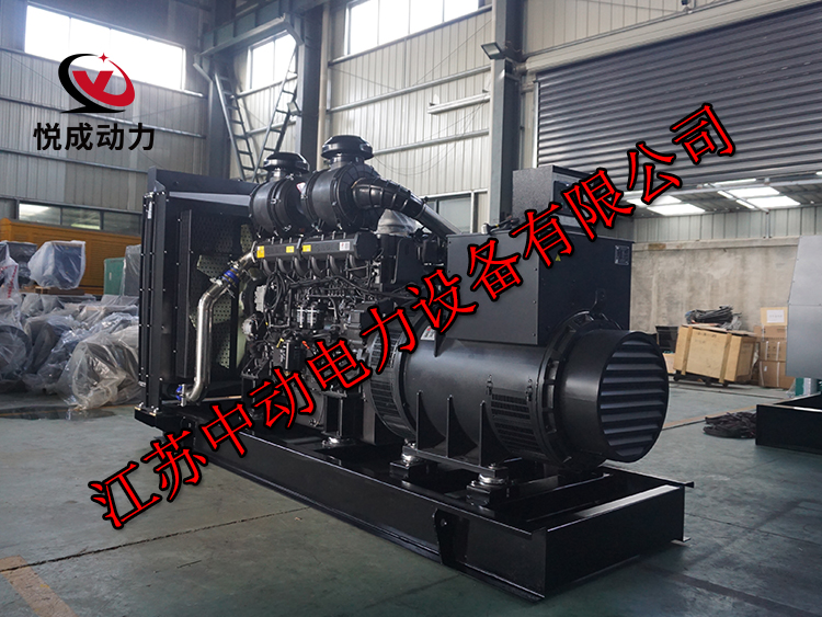 6KTAA25-G33上柴動力600KW柴油發電機組